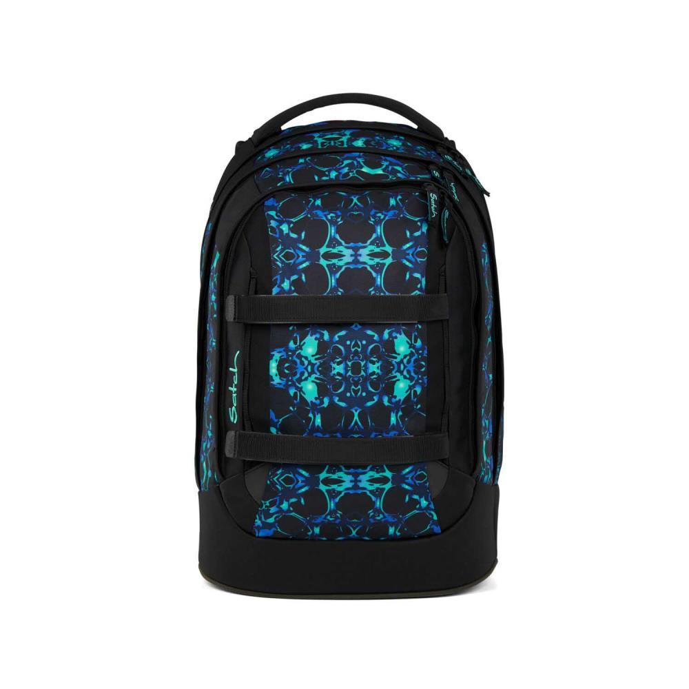 Satch Pack Caleido Blue Schulrucksack Set 2tlg.