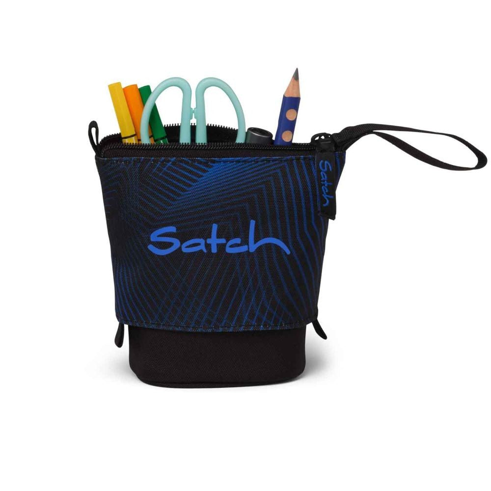 Satch Pack Seismic Blue Pencil Slider Light Edition Schulrucksack Set 3tlg.