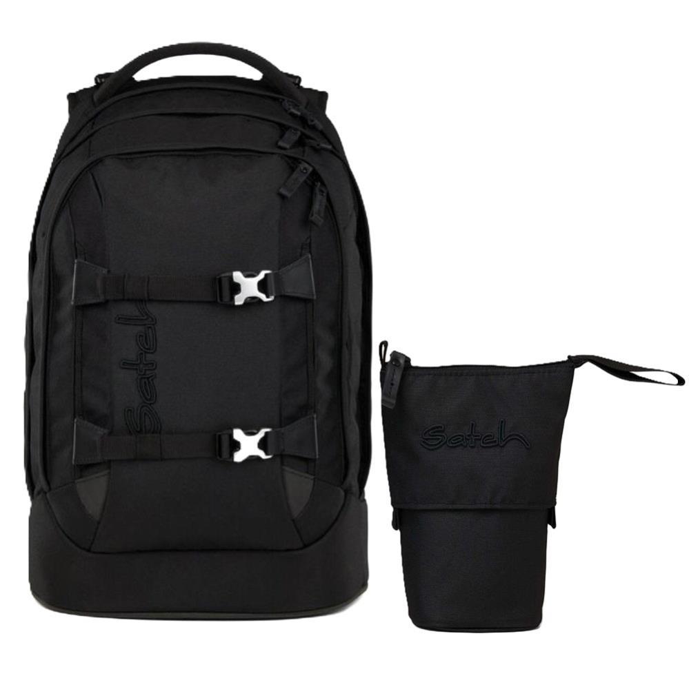 Satch Pack Nordic Black Skandi Edition Schulrucksack Set 2tlg.