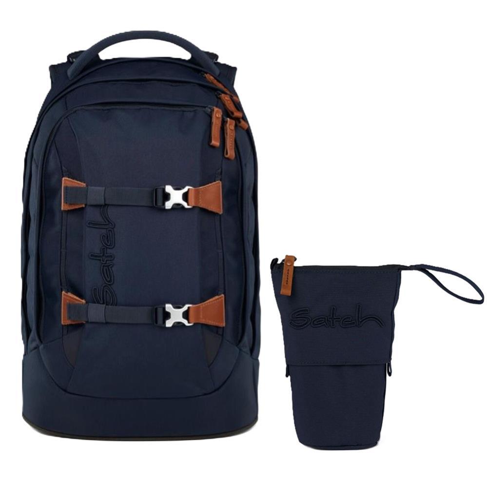 Satch Pack Nordic Blue Skandi Edition Schulrucksack Set 2tlg.