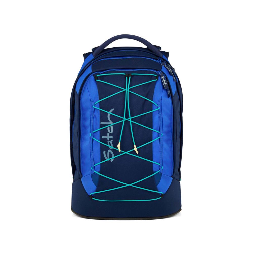 Satch Pack Crossed Blue Sneaker Special Style Schulrucksack Set 3tlg.