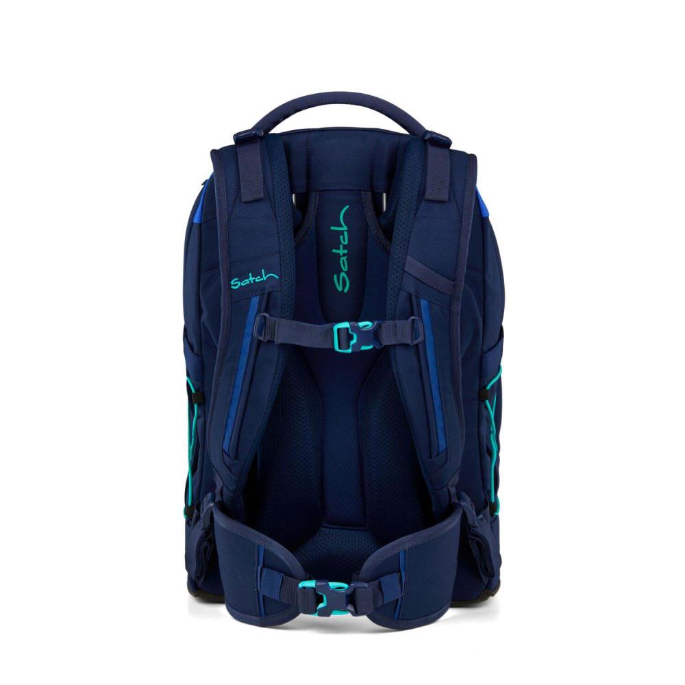 Satch Pack Crossed Blue Sneaker Special Style Schulrucksack Set 3tlg.
