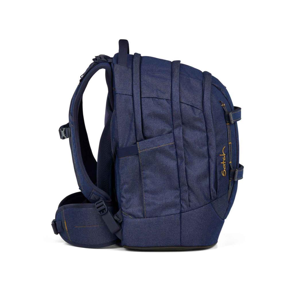 Satch Pack Denim Blue Special Edition Schulrucksack Set 3tlg.