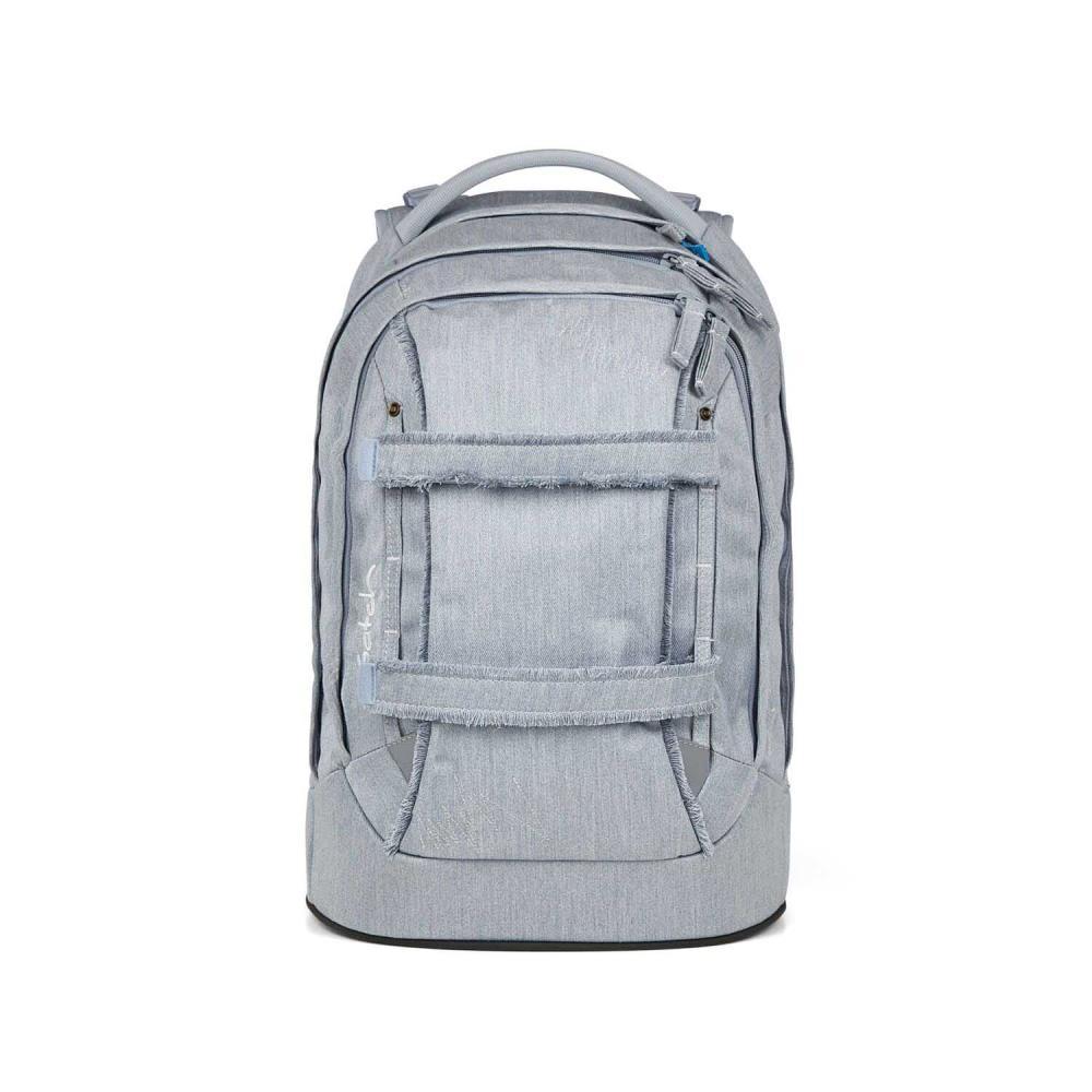 Satch Pack Washed Blue Special Edition Schulrucksack Set 3tlg.