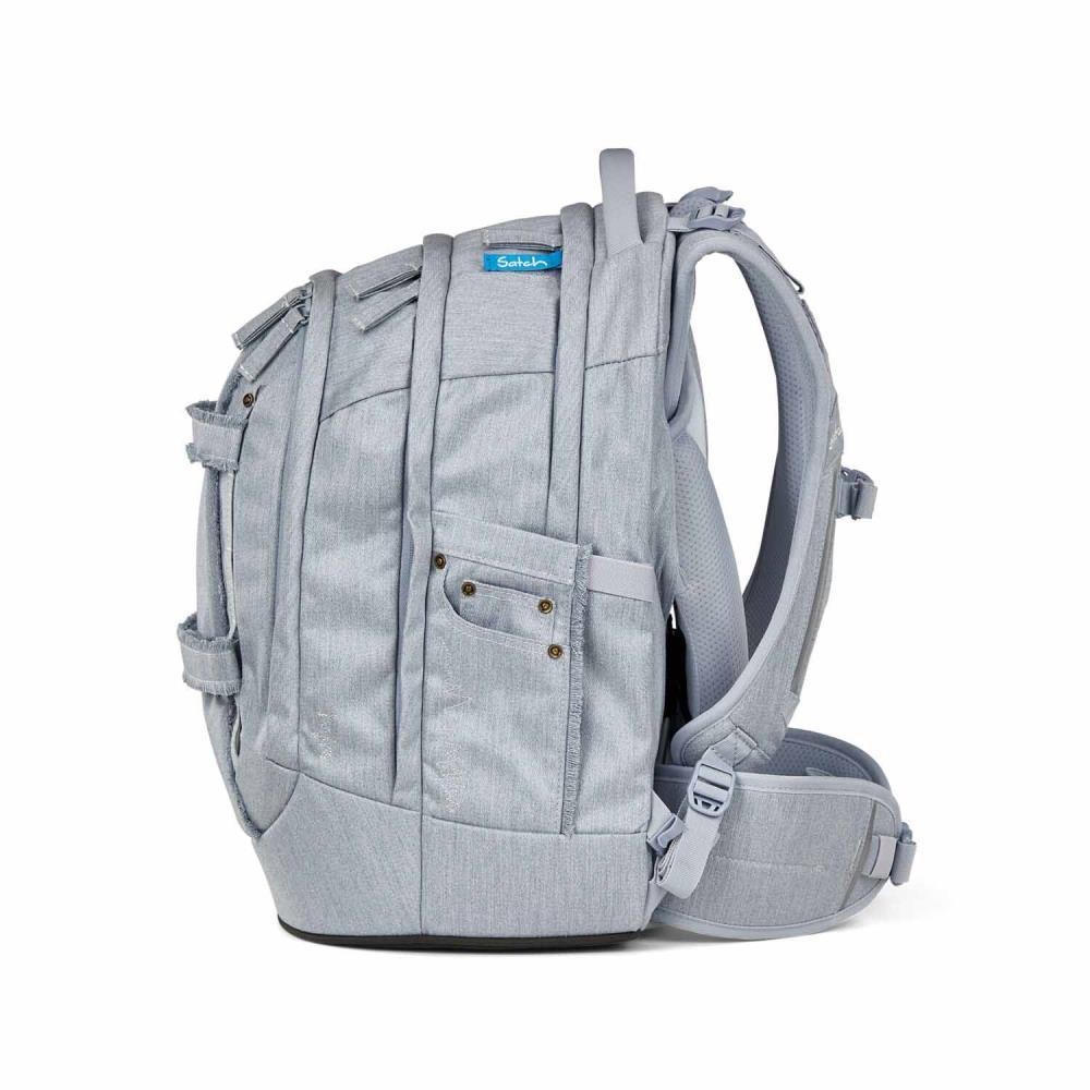 Satch Pack Washed Blue Special Edition Schulrucksack Set 3tlg.