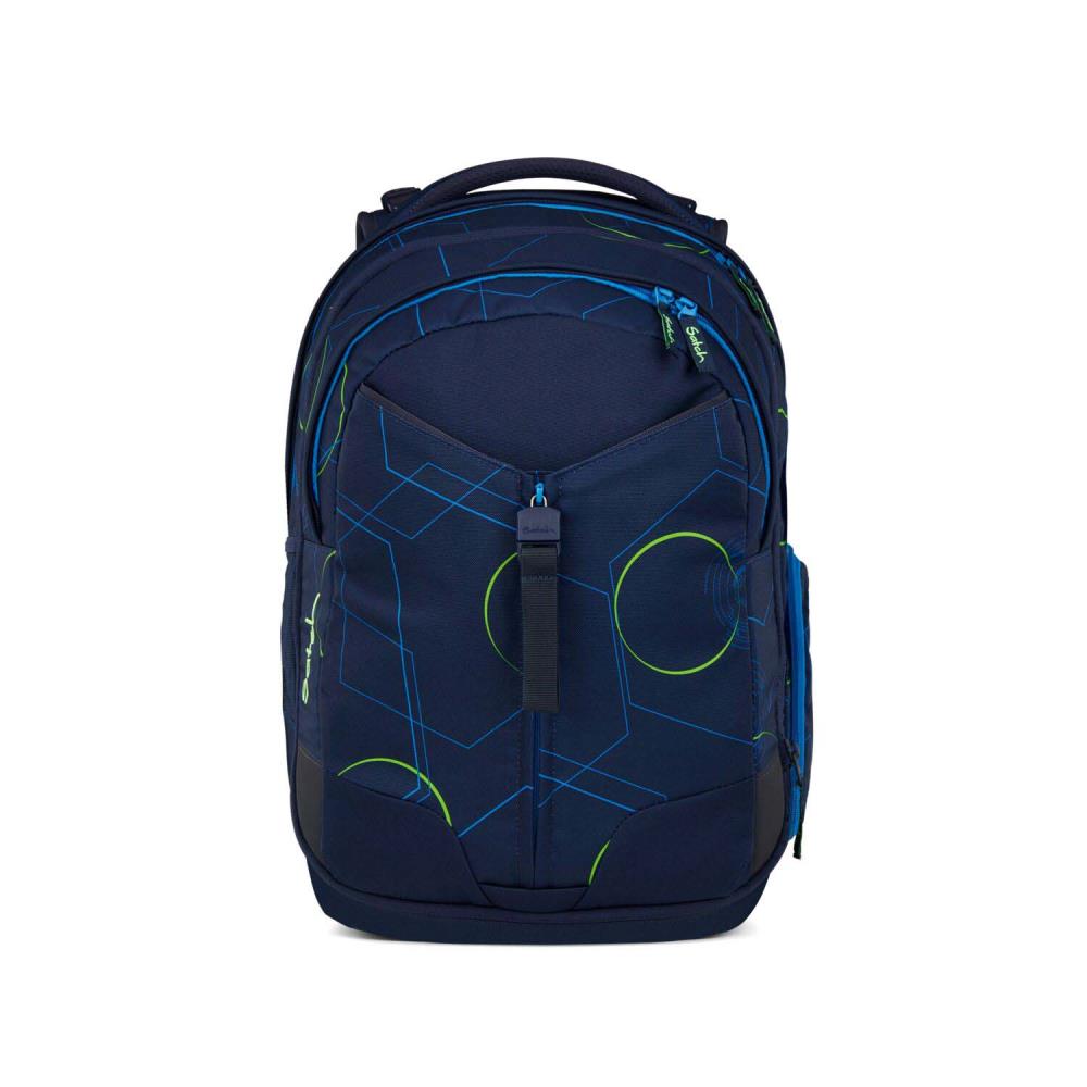 Satch Match Blue Tech Pencil Slider Edition Schulrucksack Set 3tlg.