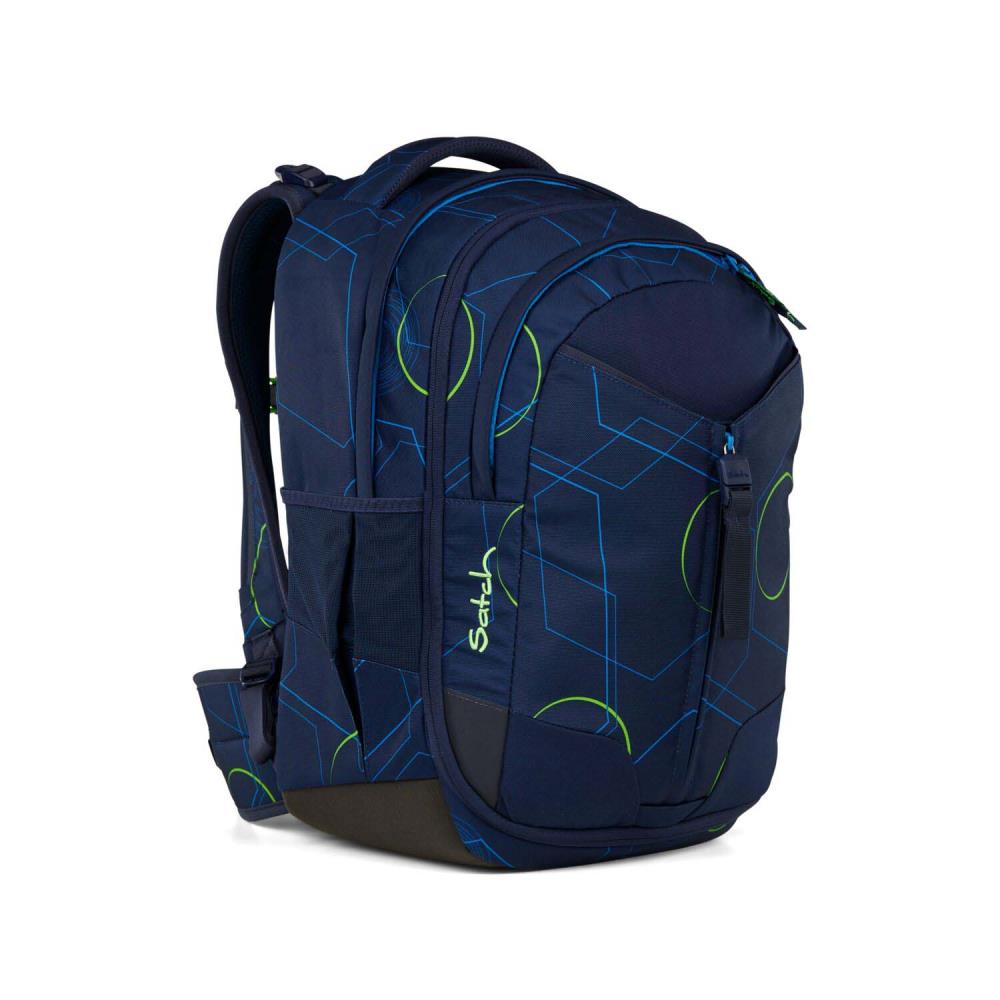 Satch Match Blue Tech Schulrucksack Set 2tlg.