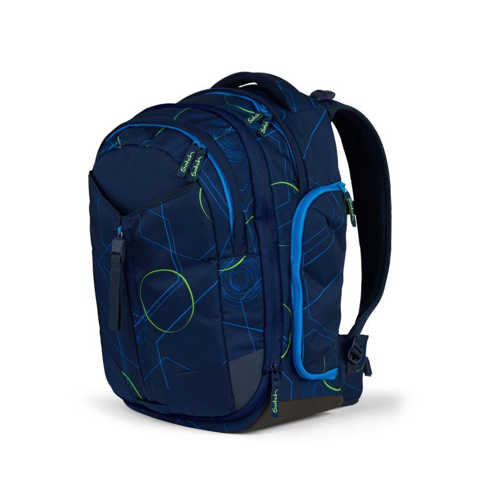 Satch Match Blue Tech Schulrucksack