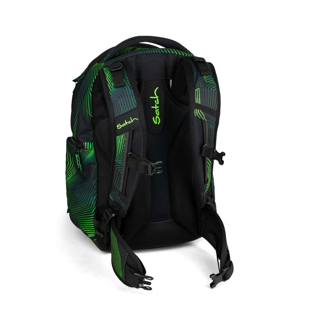 Satch Match Seismic Green Schulrucksack