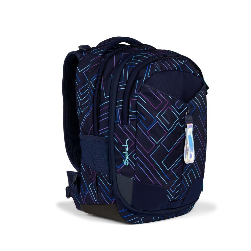 Satch Match Purple Laser Beauty and The School Edition Schulrucksack Set 3tlg.
