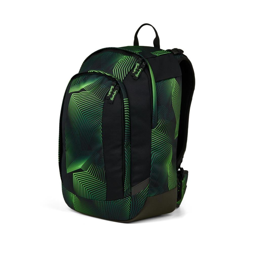 Satch Air Seismic Green Schulrucksack Set 2tlg.