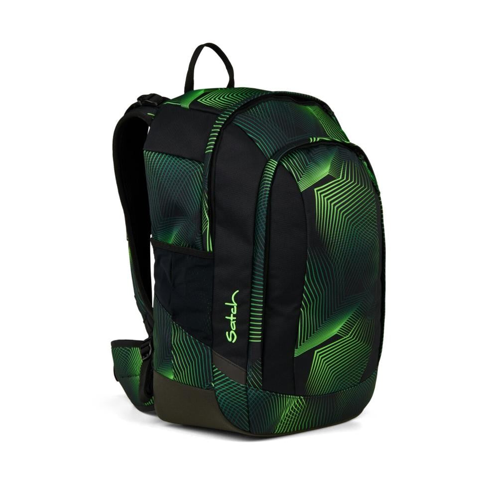 Satch Air Seismic Green Schulrucksack Set 2tlg.