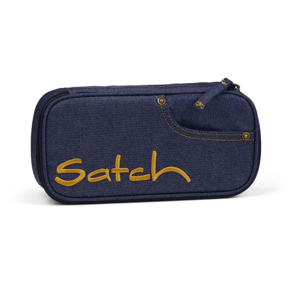 Satch Pack Denim Blue Special Edition Schulrucksack Set 3tlg.