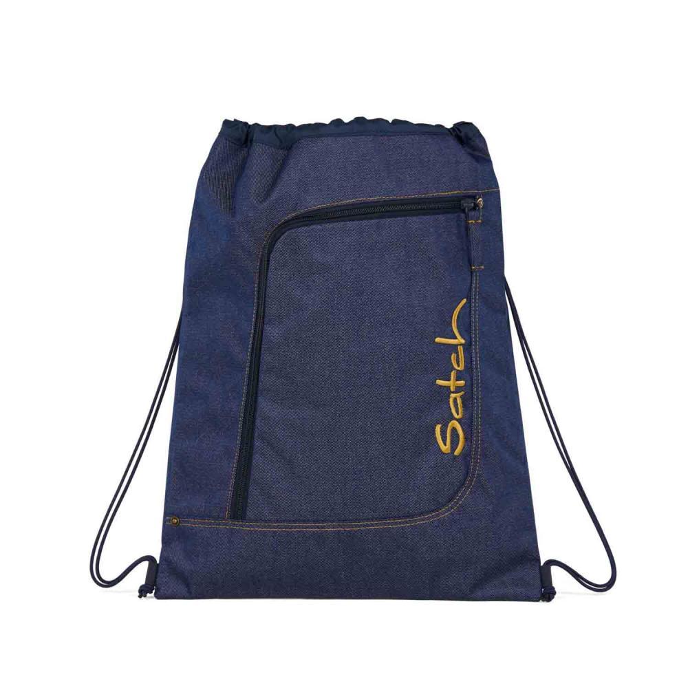 Satch Pack Denim Blue Special Edition Schulrucksack Set 3tlg.