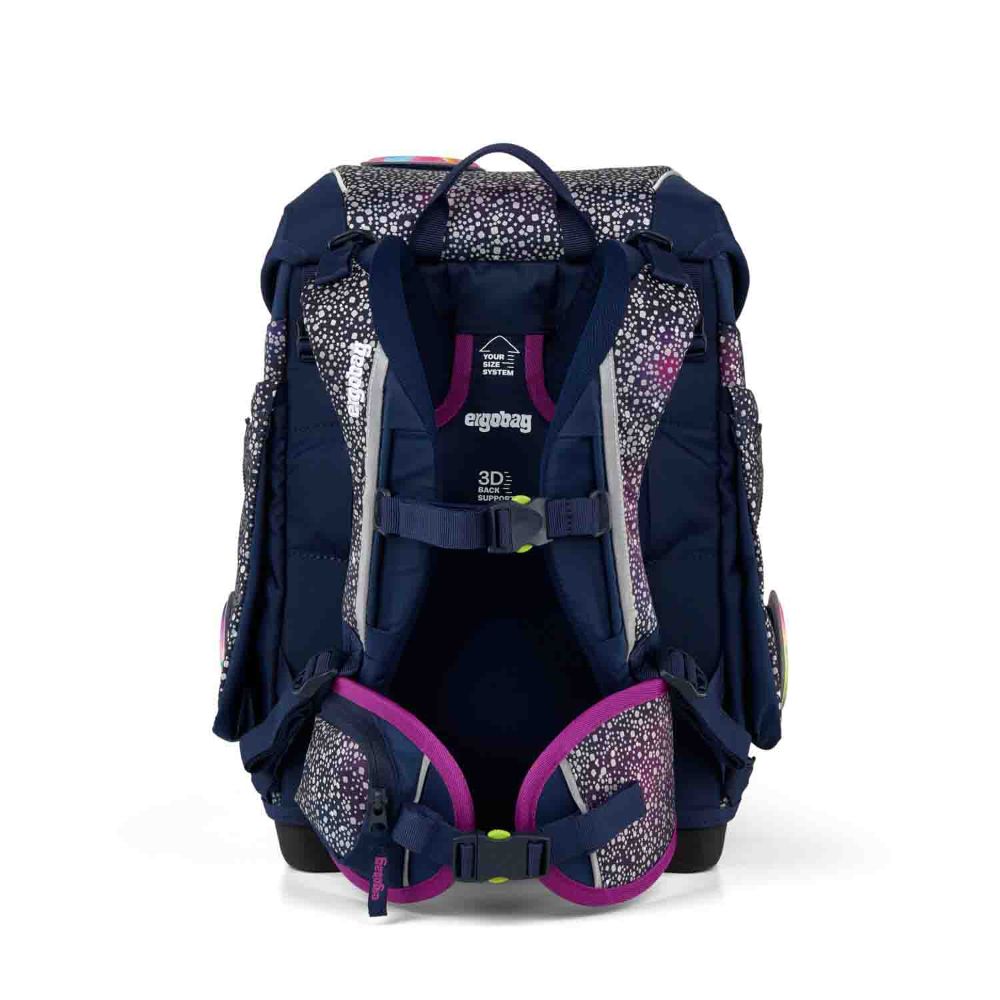 Ergobag Cubo Bärlaxy Super Reflex Edition Schulranzen Set 5tlg.