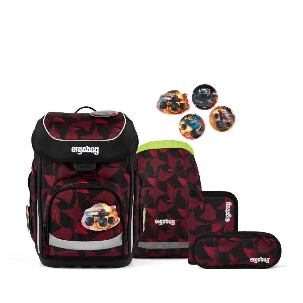 schulranzen aufbewahrung Ergobag Cubo UnaufhaltBär Schulranzen Set 5tlg