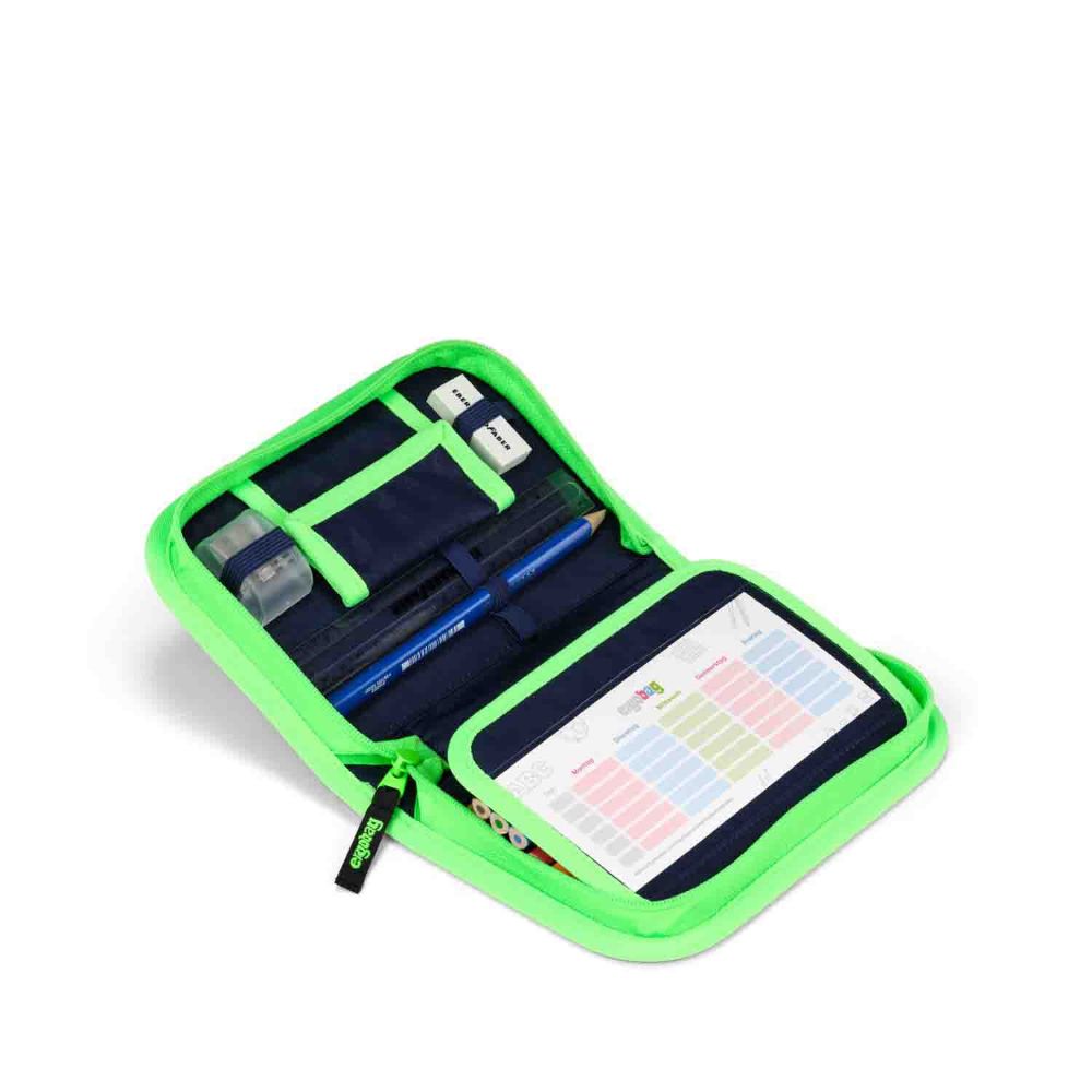 Ergobag Cubo Übärholspur Color Flash Edition Schulranzen Set 5tlg.