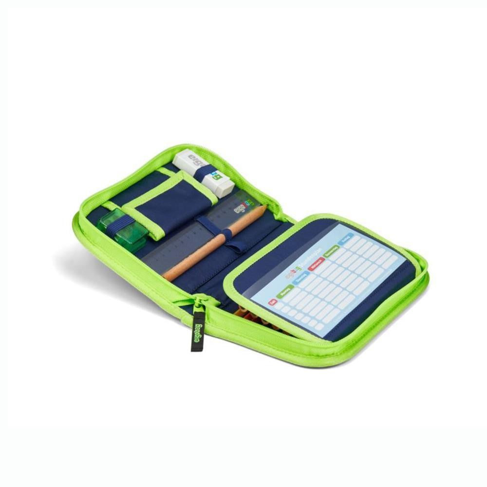 Ergobag Cubo Light CyBär Race Color Flash Edition Schulranzen Set 5tlg.