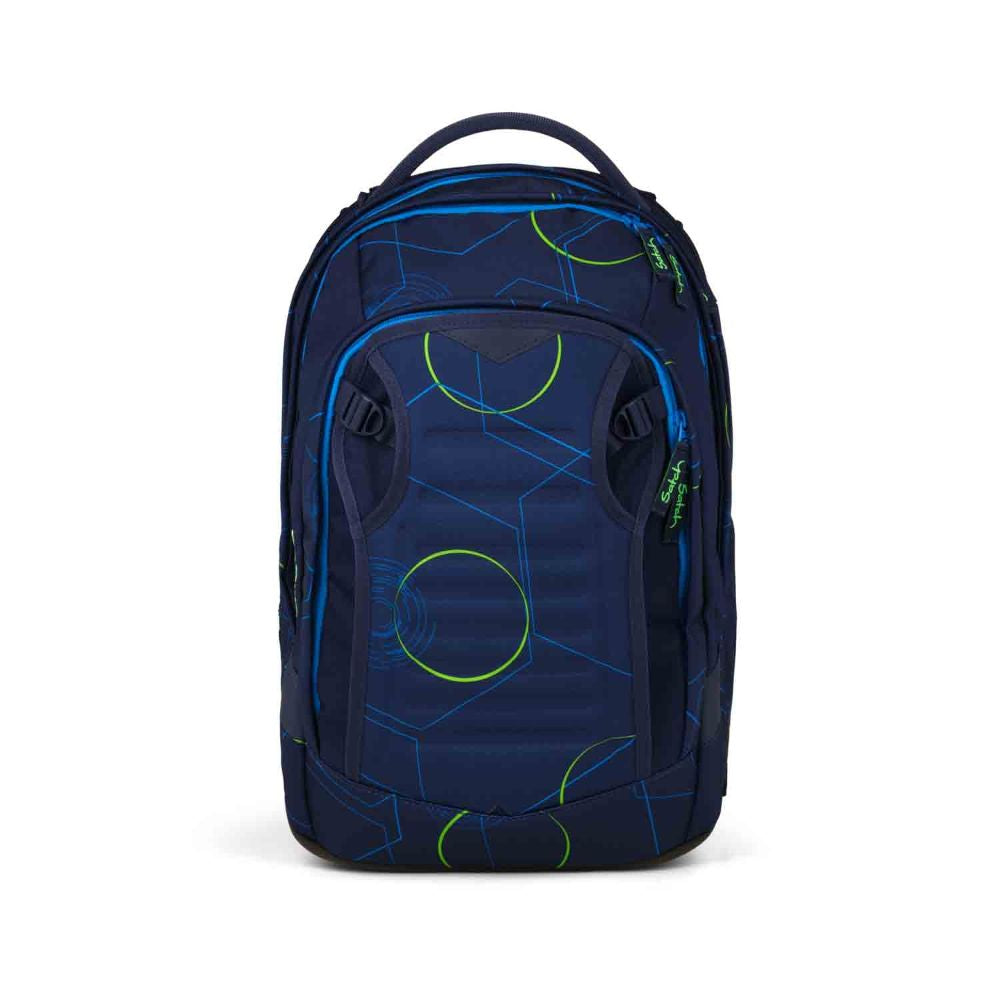 Satch Match Plus Blue Tech Streetwalk Edition Schulrucksack Set 4tlg.