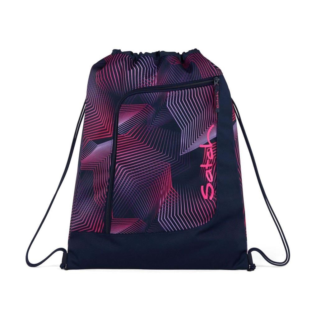 Satch Match Plus Seismic Pink Schulrucksack Set 3tlg.