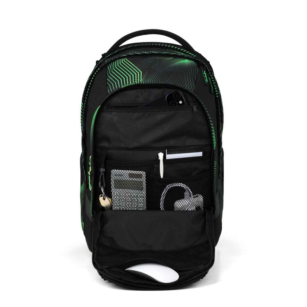 Satch Match Plus Seismic Green Schulrucksack