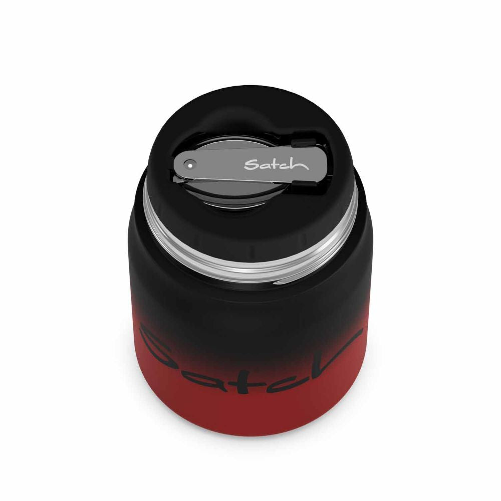 Satch Thermo Lunchbox Black Graffiti 4tlg.