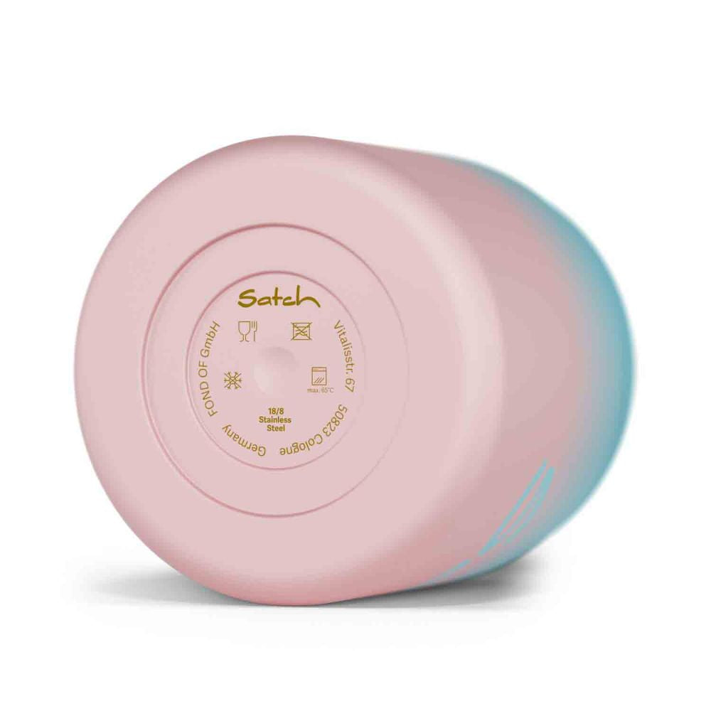 Satch Thermo Lunchbox Light Blue Graffiti 4tlg.