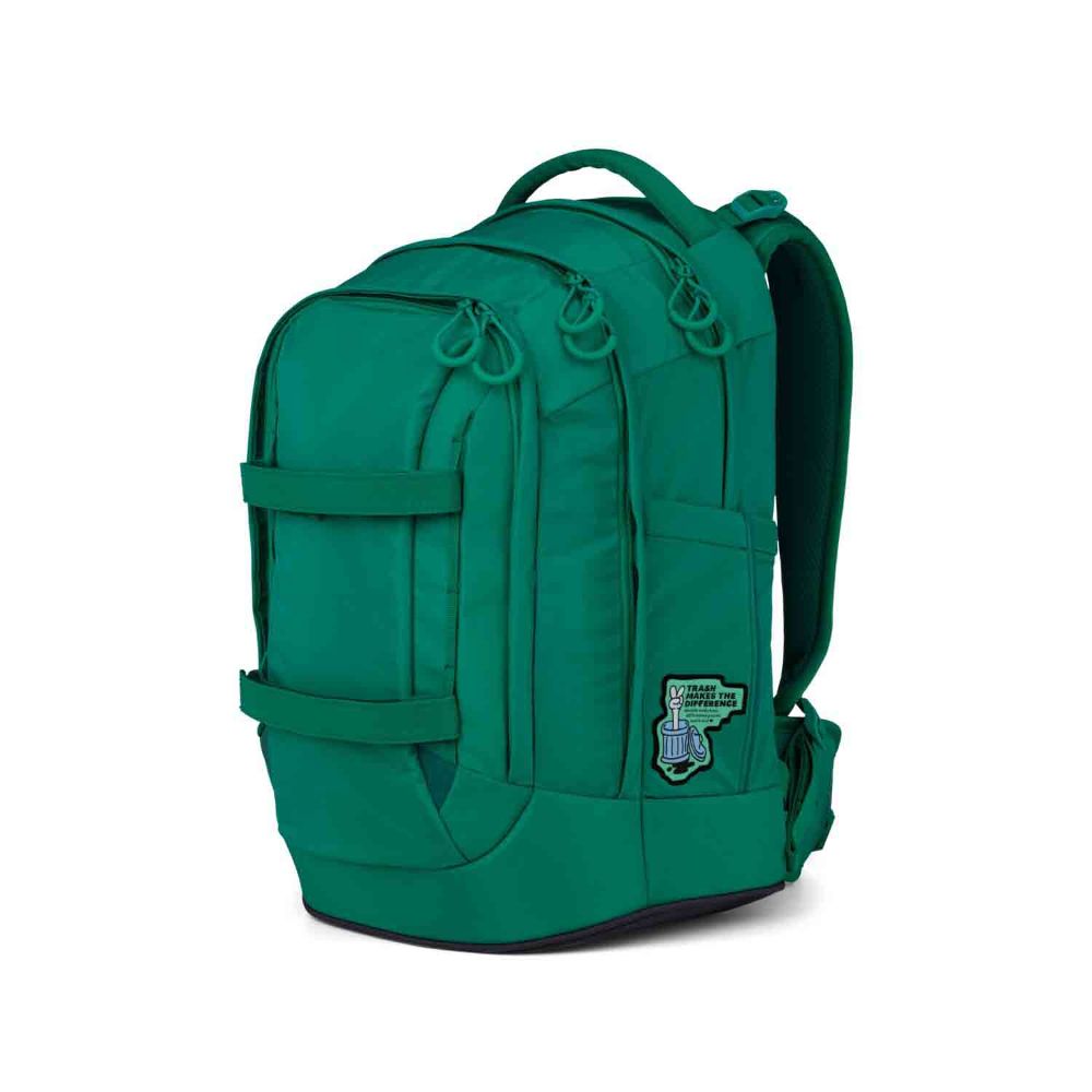 Satch Pack Fearless Green Special Edition Schulrucksack Set 3tlg.
