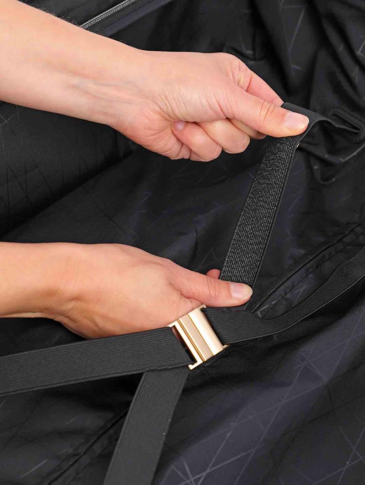 Travelite Barbara Stepp Black 4 Doppelrollen Trolley S 55 cm