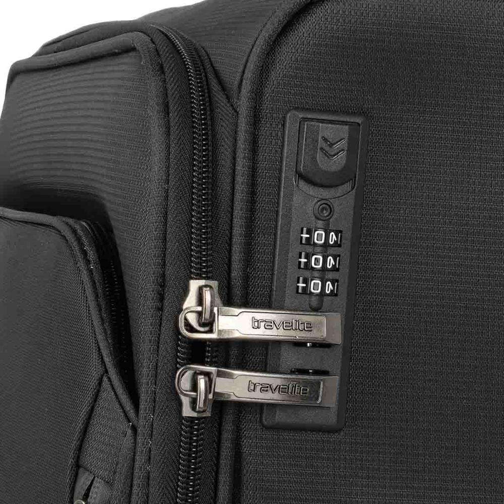 Travelite Jetpack Wings 2 Cabin Schwarz Bordtrolley S 40 cm