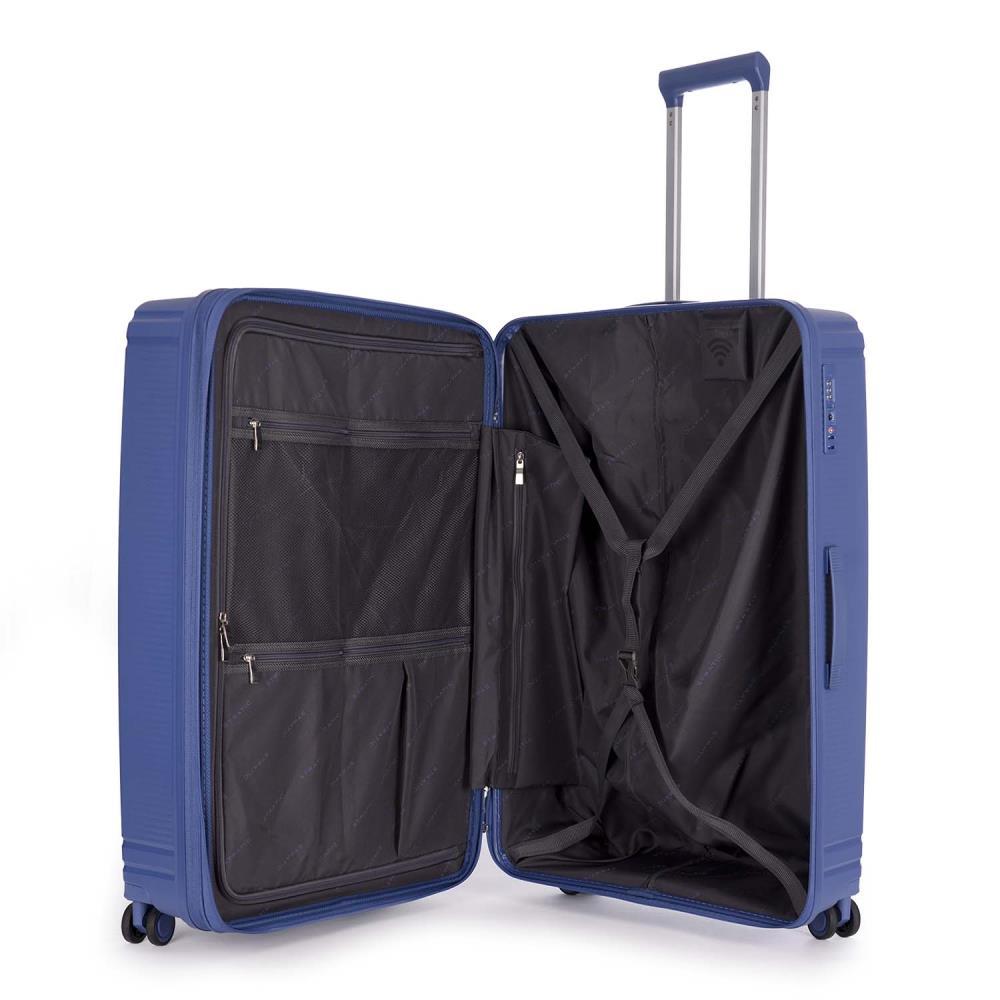 Stratic Straw T Navy 4-Rollen Trolley L 76 cm