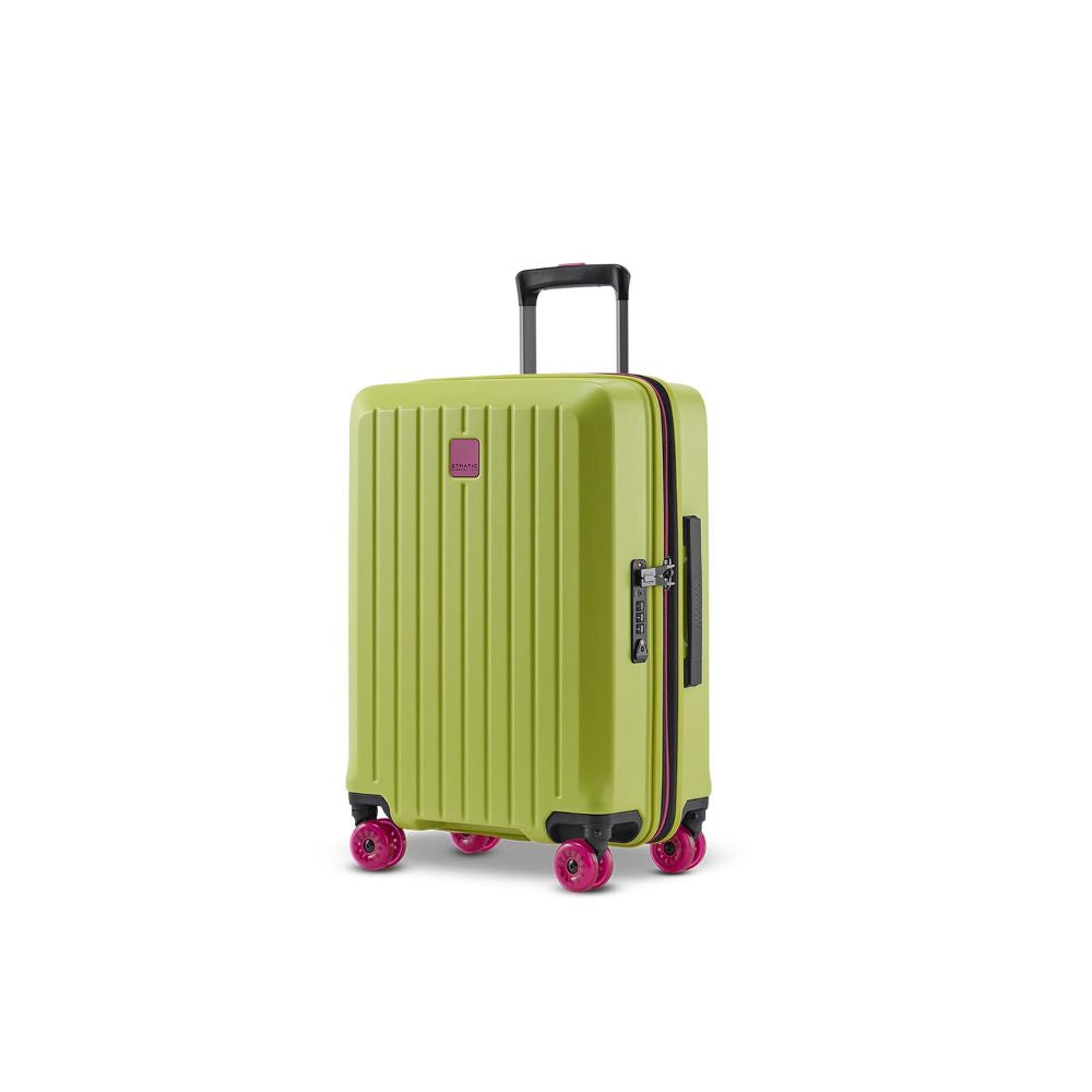 Stratic Buzz Lime Green 4 Doppelrollen Trolley S 54 cm
