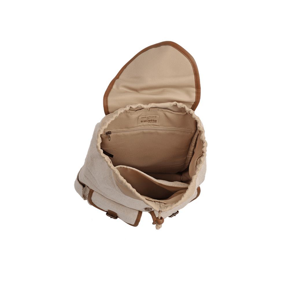 Travelite Hempline Natur Klappen Rucksack