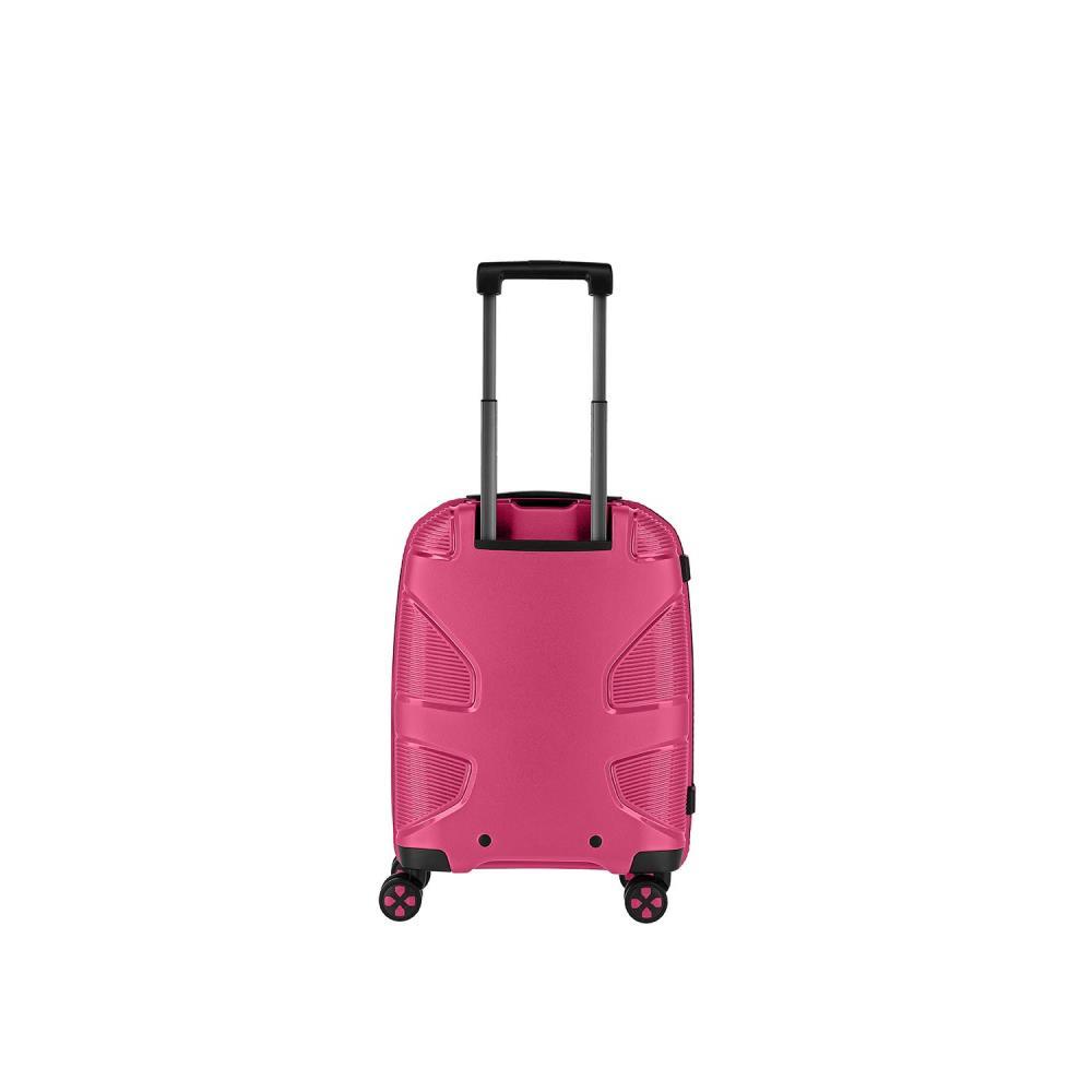 Impackt IP1 USB Port Flora Pink 4-Doppelrollen Trolley S 55 cm