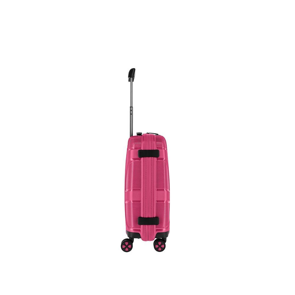Impackt IP1 USB Port Flora Pink 4-Doppelrollen Trolley S 55 cm
