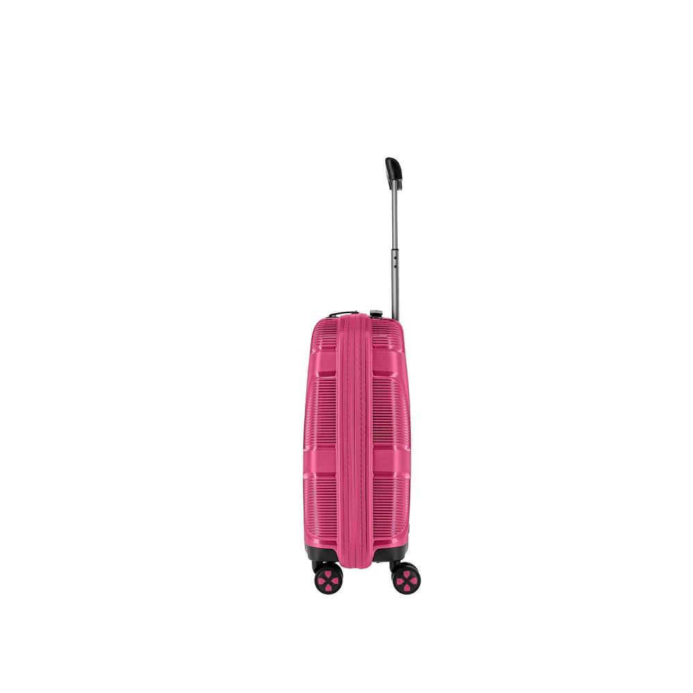 Impackt IP1 USB Port Flora Pink 4-Doppelrollen Trolley S 55 cm