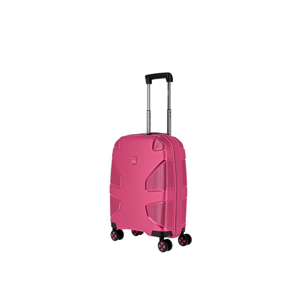 Impackt IP1 USB Port Flora Pink 4-Doppelrollen Trolley S 55 cm