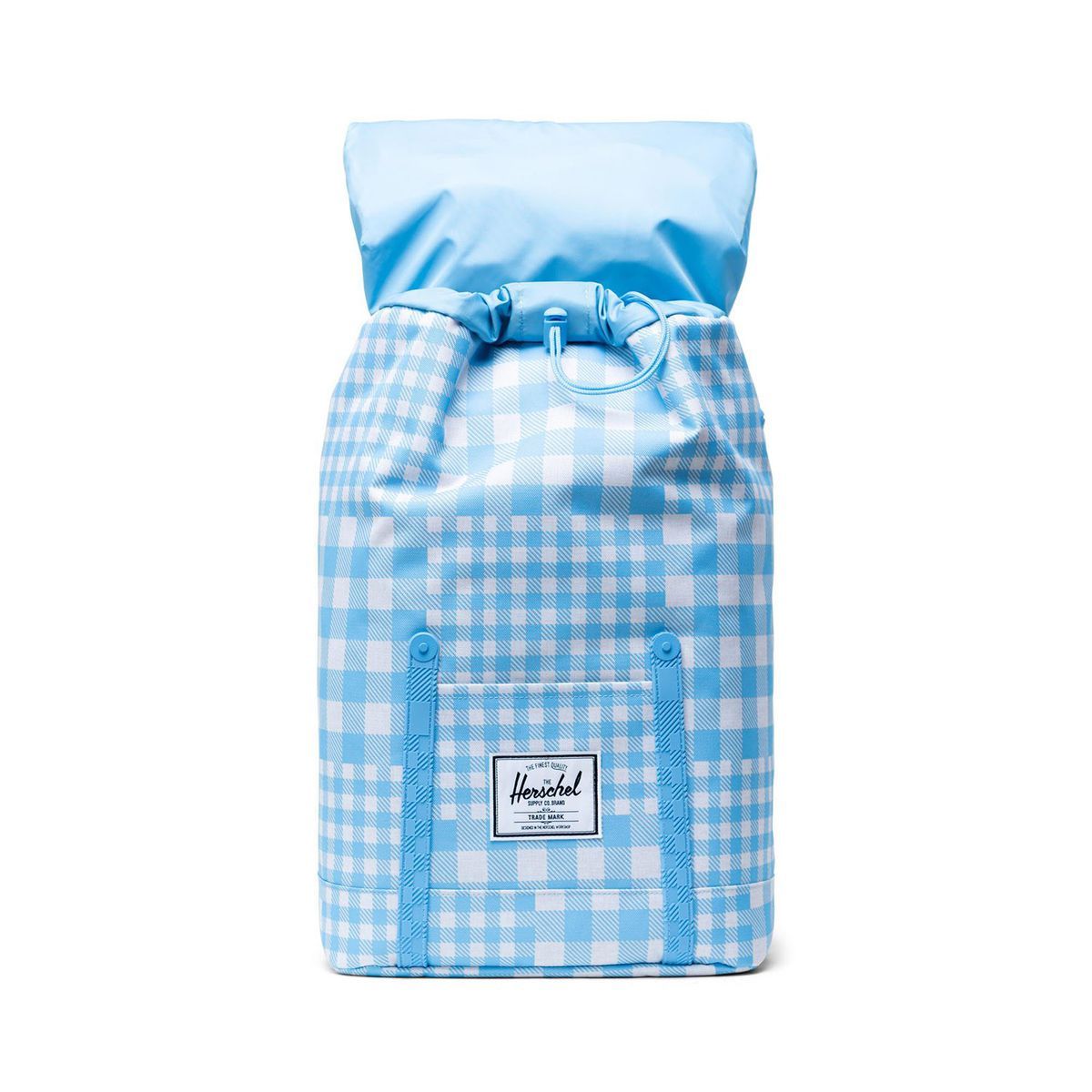 Herschel Retreat Backpack Gingham Alaskan Blue Rucksack