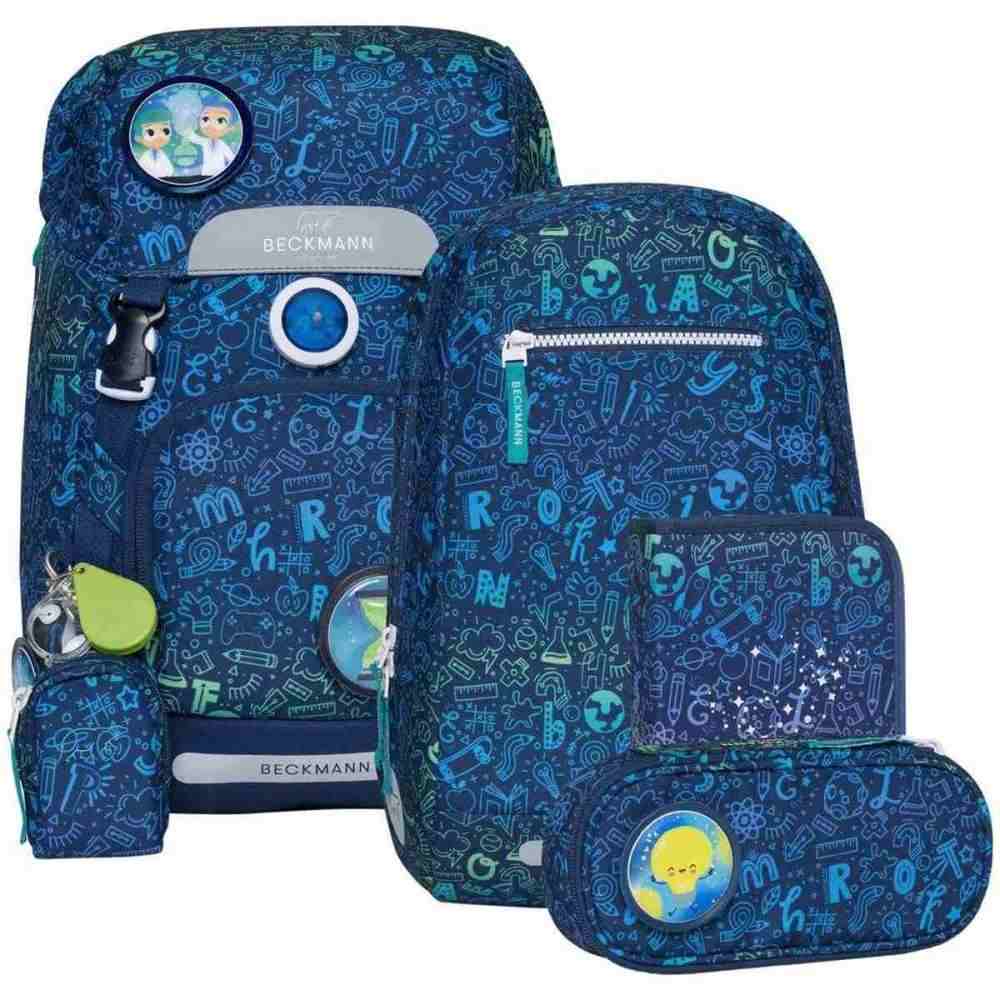 Beckmann Classic Science Schulrucksack Set 6tlg.
