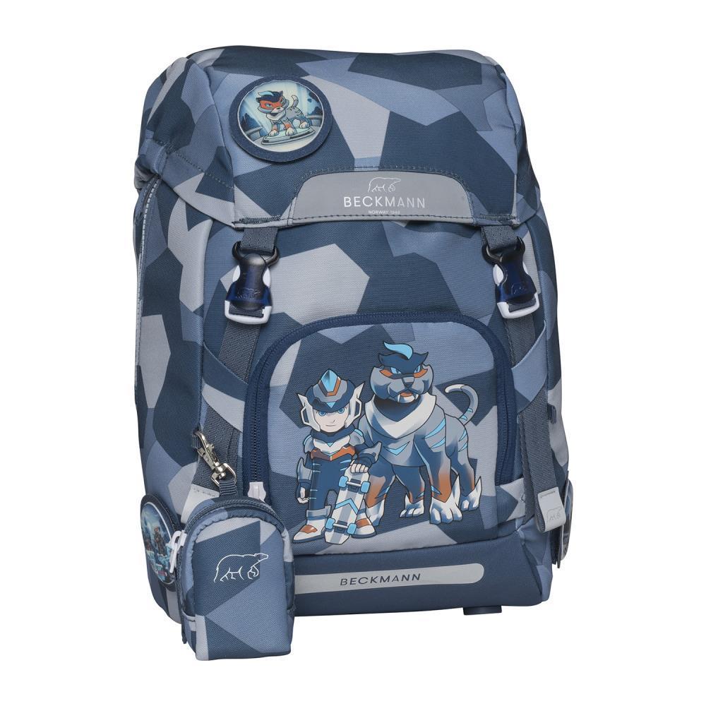 Beckmann Classic Tiger Race Schulrucksack Set 8tlg.