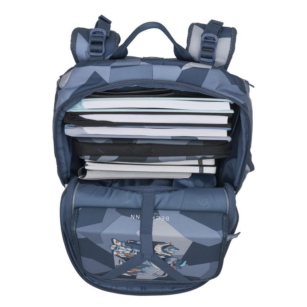 Beckmann Classic Tiger Race Schulrucksack Set 8tlg.