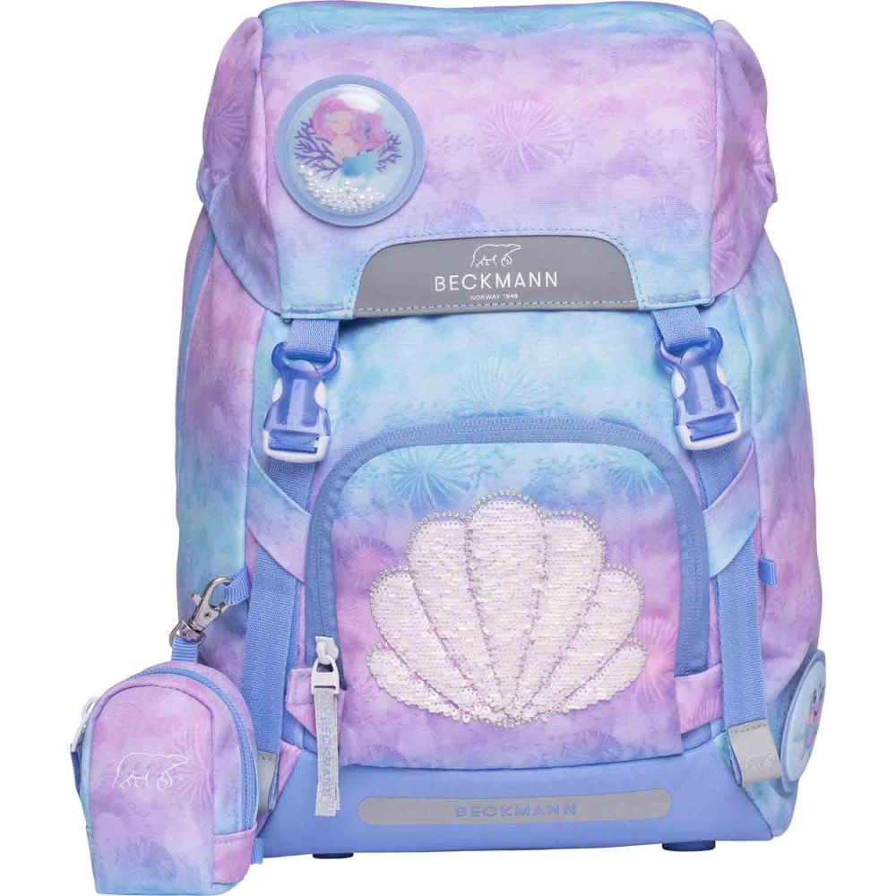 Beckmann Classic Seashell Schulrucksack Set 6tlg.