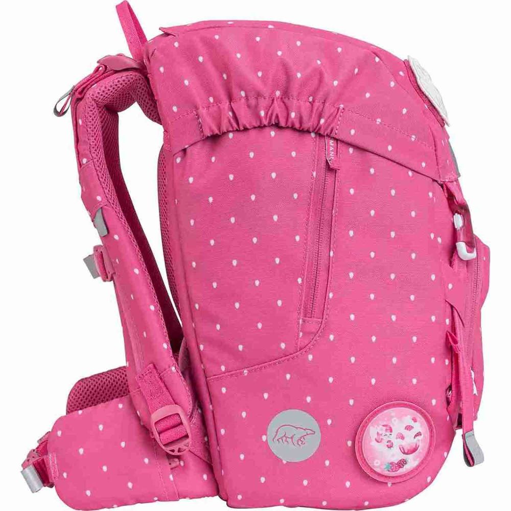 Beckmann Classic Strawberry Schulrucksack Set 6tlg.