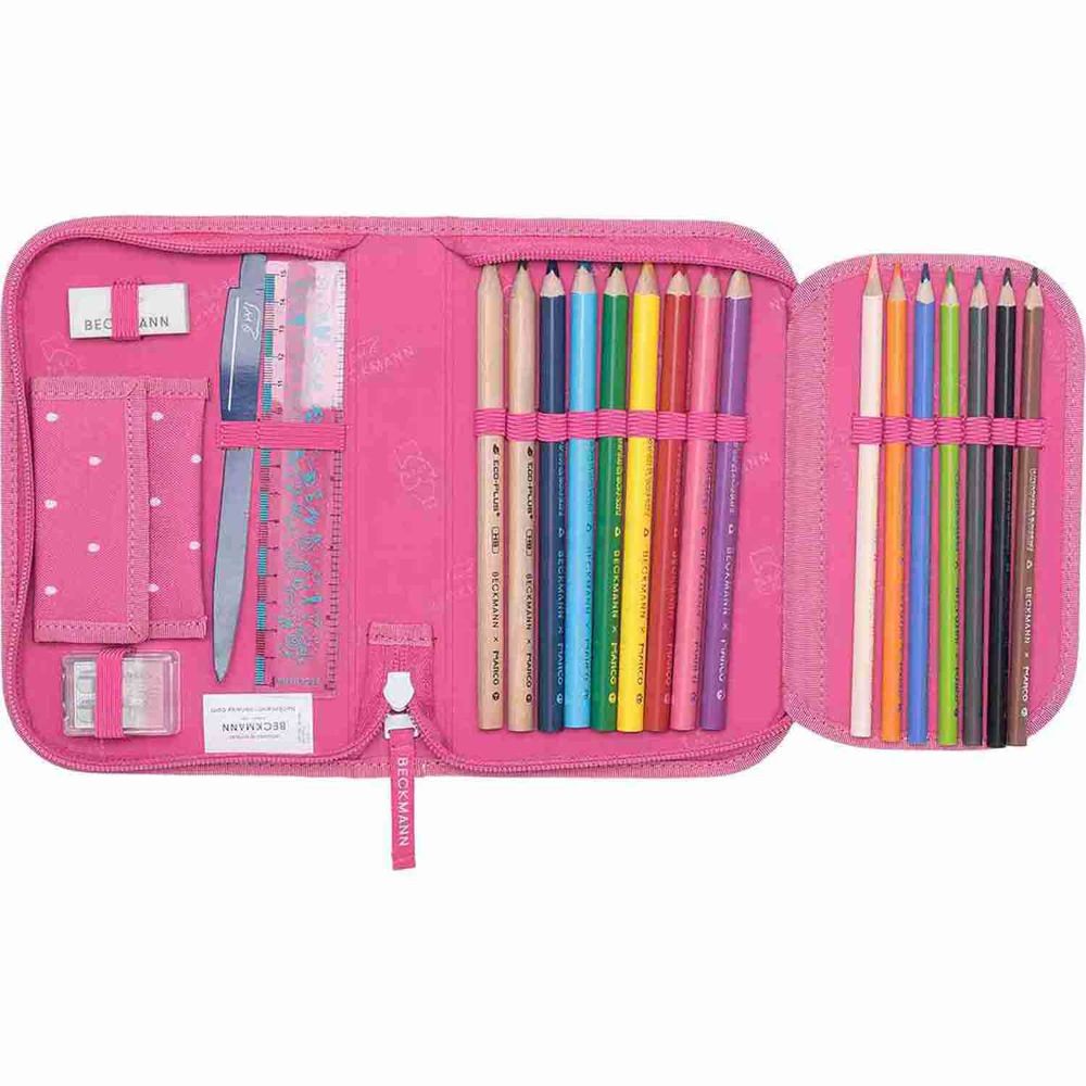 Beckmann Classic Strawberry Schulrucksack Set 6tlg.