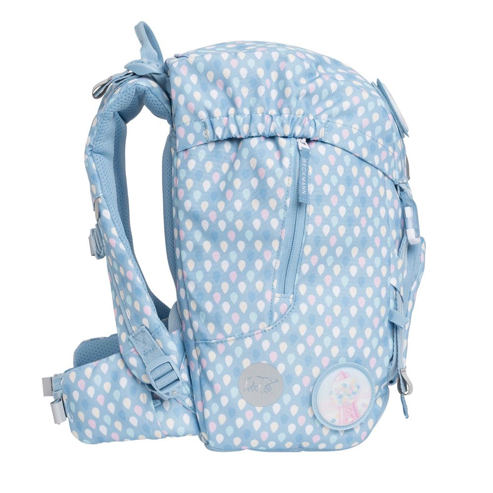 Beckmann Classic Blue Bunny Schulrucksack Set 6tlg.