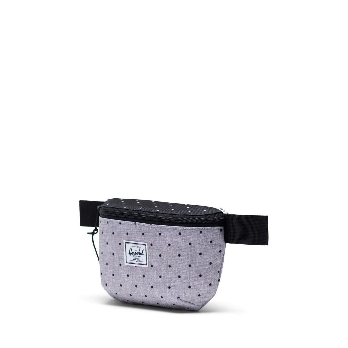 Herschel Fourteen Polka Dot Grey Black Hüfttasche