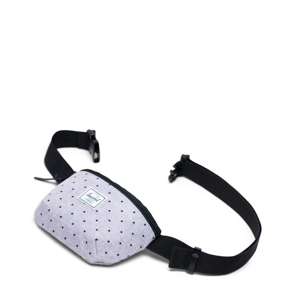 Herschel Fourteen Polka Dot Grey Black Hüfttasche