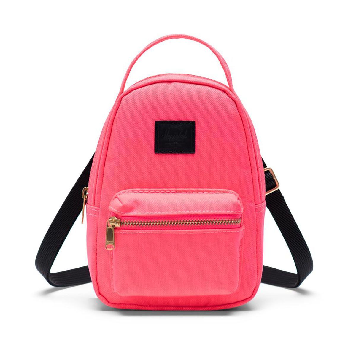 Herschel Nova Neon Pink Black Umhängetasche