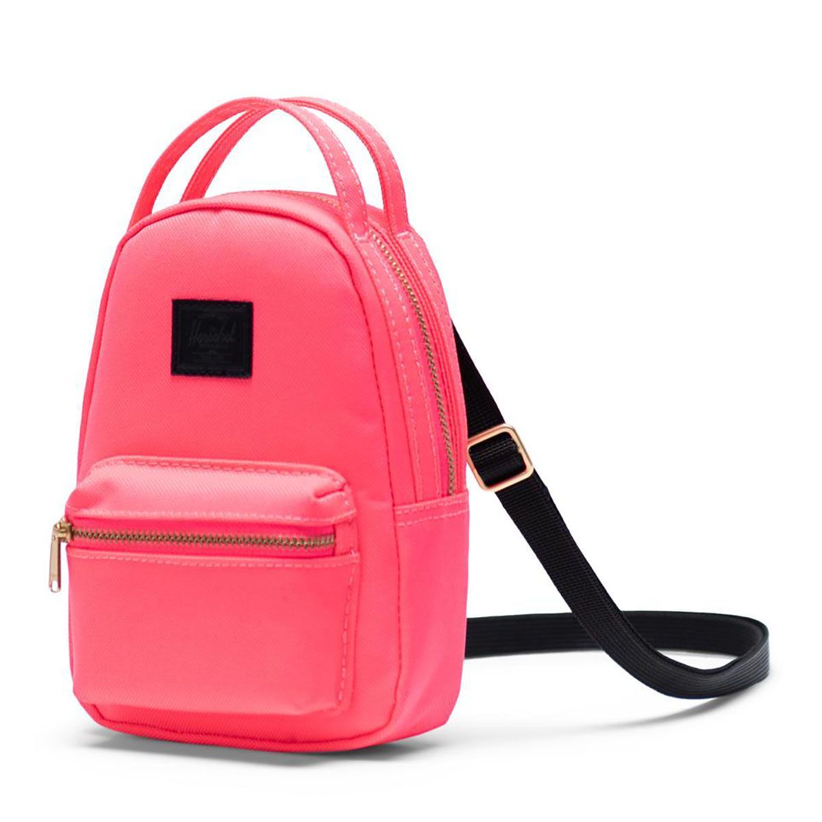 Herschel Nova Neon Pink Black Umhängetasche