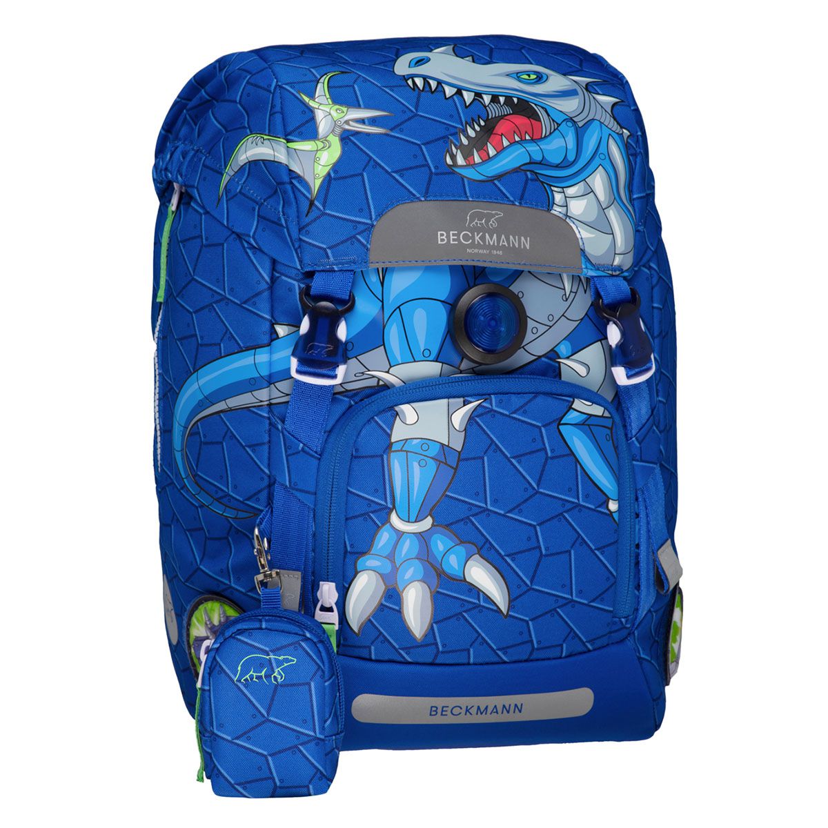 Beckmann Classic Armour Rex Schulrucksack Set 6tlg.